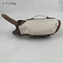 Tarpvalstybiniai Lauko Augintinių Šunų Plūdrumo Plaukimo Gelbėjimo Liemenės Teddy Auksinis Retriveris Gyvybės Liemenės Mažiems, Vidutinio Dydžio Ir Dideliems Šunims (White,S) balta