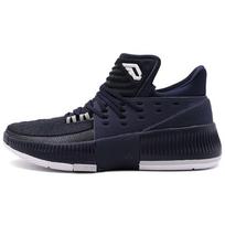 Adidas Dame 3 Collegiate Navy Men Sneakers Blue White BY3190 42 black