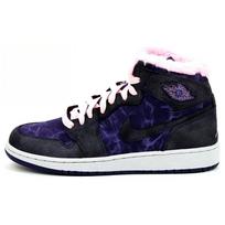 Air Jordan 1 Retro Hi Prem GS Imperial Purple Kids Sneakers Liquid-Pink-Purple-Earth 535804-509 36