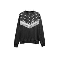 Nike Sportswear Heritage Pullover Sweatshirt Women Tops Black CU5949-010 M black