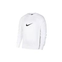Nike Sportswear Swoosh Casual Crew Neck Long Sleeve Sweatshirt Men Tops White DA0087-100 M