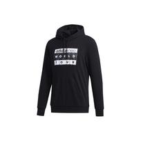 Adidas Neo Camo Print Casual Hoodie Men Tops Black FU1038 M
