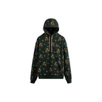 Kith Begonia Floral Williams III Hoodie Stadium Unisex Tops Green KHM030295-302 XS black