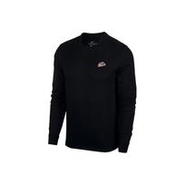 Nike Sportswear Heritage Casual Crew Neck Long Sleeve T-Shirt Men Tops Black CJ8439-010 XL black