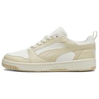 Puma Rebound V6 Low CV Putty Men Sneakers Cream Vapor-Grey White 395079-01 45 white