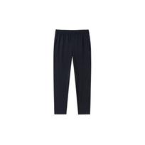 Anta Training Series Solid Color Logo Straight Leg Casual Pants Men Bottoms Black 152327309-1 L white
