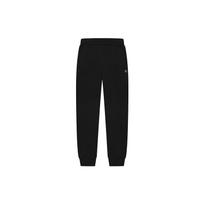 FILA Solid Color Fleece Lined Warm Jogger Sweatpants Men bottoms Black F11M147607F-BK M