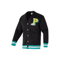 Puma Color Block Casual Long Sleeve Jacket Unisex Jacket Black 625798-01 XS black