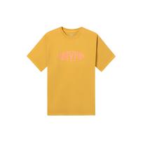 Levis 70S Series Letter Print Crew Neck Short Sleeve T-Shirt Men Tops Yellow 87373-0009 XS