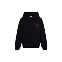 Levis Casual Hooded Letter Long Sleeve Sweatshirt Women sweatshirt Black A7477-0001 S