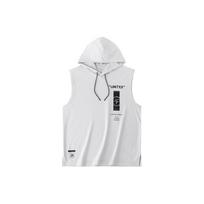 Anta Training Series Lettered Hooded Sleeveless Sports Vest Men Vests Steam-Gray 152427128-1 M
