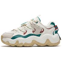Anta Synthetic Leather Starry Trend Shock Absorbing Non-Slip Wear-Resistant Low-Top Casual Shoes Women Casual Shoes White Green Gray 922448802-5 38 white