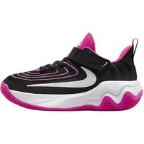 Nike Giannis Immortality 4 PS Black Laser Fuchsia Kids Sneakers White FZ6733-004 29.5 black