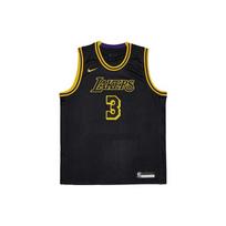 Nike T-Shirt NBA Los Angeles Lakers Davis 3 Retro Basketball Jersey Kids tops Black 3Z2B7BY1P-LAKAD S