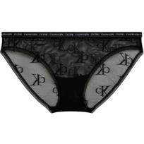 Calvin Klein CK/ SS22 One Gravity Band Solid Color Letter Lace Mesh Bikini Underwear Women underwear Black QF6792AD-UB1 XS gray