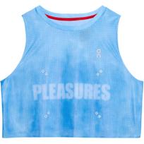 Pleasures X The Loop Collaboration Tank Comfortable Fashion Simple Sleeveless Short Sports Vest Women Tops Snowstorm 1WF10613858 L