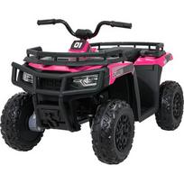 Elektromobilis vaikams WOLF Pink 4x4 keturratis, rožinis