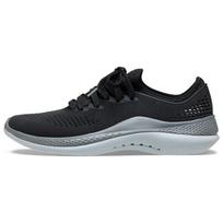 Crocs LiteRide 360 Lightning Shoes Hiking Lace-Up Sandals Low-Top Casual Shoes Women sandals Black Gray 206705-0DD 36-37 black