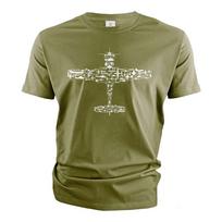 Men's plane airplanes T-shirt aviation shirts pilot gifts airplane shirts 4XL