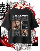 25 Summer J Balvin Retro 90s Pirate Pattern T-shirt, 100% Pure Cotton Printed Breathable  Y2k Men's and Women's Cool Casual Top S