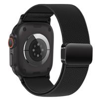 3PCS Magnetic Straps For Apple Watch ultra 2 band 49mm 46mm 44mm 45mm 42mm Elastic nylon Loop Bracelet IWatch Series 10 9 8 7 SE S10 46-42-44-45-49mm
