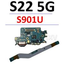 For Samsung S22 Plus Ultra S908B S901B S901U S906B S906E S908U S906U S901E S908E  Main USB Dock Charging Port Board Signal Cable S908U-Dock Signal black