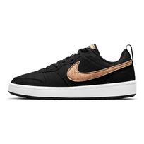 Nike Court Borough Low 2 Canvas GS Black Cork Kids Sneakers Praline DC7949-001 35.5