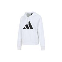 Adidas Neo Big Logo Print Hoodie Sweatshirt Women Tops White H57346 L