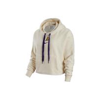 Nike Los Angeles Lakers Logo Print Crew Neck Sweater Women Sweater Beige DR2382-027 L