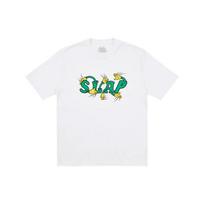 Palace X Slap Magazine Co-Branded Hands Graphic Print Fun Alphabet Fingers T-Shirt Unisex Tops White P20TS262 L