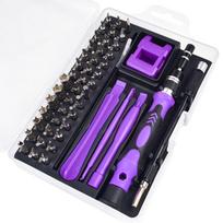 115/25 in 1 Atsuktuvų rinkinys Mini Precision Screwdriver Multi Computer PC Mobiliojo telefono įrenginio taisymas IZOLIUOTA Rankiniai namų įrankiai 50pcs IN 1 violetinė
