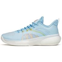 Anta Cement Nemesis Lightweight Bubble Series Low-Top Basketball Shoes Men sneakers Waterfall-Blue 112121606S-9 42.5 white
