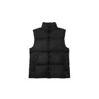 Vans Solid Color Casual Sports Stand Collar Vest Unisex vests Black VN0A7S8LBLK XS