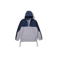 Levis Leisure Color-Block Vintage Hooded Long Sleeve Sweatshirt Men sweatshirt Navy-Blue 84570-0000 M
