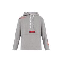Levis Color Block Logo Loose Fleece Hoodie Men hoodies Gray 38479-0090 L