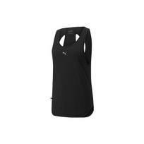 Puma Solid Color Reflective Running Vest Women tops Black 522781-01 M