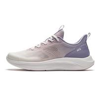 Anta Versatile Mesh Shock-Absorbing Wear-Resistant Breathable Lightweight Low-Top Running Shoes Women sneaker White Pink Purple 922425521-3 35.5 gray