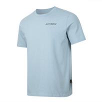 Adidas Terrex Comfortable Breathable Casual Short Sleeve T-Shirt Men Tops Blue JI8315 S
