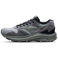 Mizuno Pi Retro Fashion Comfortable Durable Breathable Low-Top Lifestyle Casual Shoes Unisex Casual Shoes Light-Gray Dark-Green D1GH232305 37