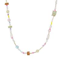 Statement Jewelry Beaded Necklace Resin Material Fashion Beads Jewelry for Women 1