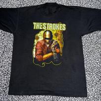 Vintage The Strokes Smokin' Cyborg T-Shirt Size S to 5XL NE139 Unisex T-Shirt XL