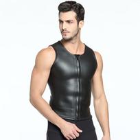 Men's 2MM Smooth Skin Wetsuit Vest juoda
