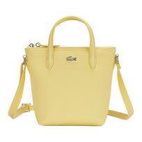 Lacoste Small Capacity Fashion PVC Shoulder Crossbody Tote Bag Women bags Light-Yellow NF2609PO-E26 Light Yellow,Small
