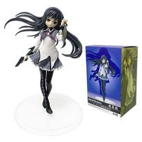 17cm Madoka Magica figure Akemi Homura Anime PVC Model Birthday Present Ornaments Collectible Perfect Toys children birthday gift blue