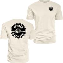 Blue 84 NHL Unisex-Adult NHL Officially Licensed T-Shirt Ringspun Front/Back Ivory Puck S įvairiaspalvis