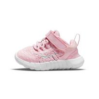 Nike Free RN 2021 TD Pink Foam Baby Sneakers White Pink-Glaze Metallic-Silver CZ3997-610 22