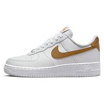 Nike  Air Force 1 07 Next Nature White Gold Suede Women Sneakers DN1430-104 39 white