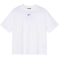 Nike Sportswear Essentials Embroidered Logo Short Sleeve T-Shirt Women Tops White CT2588-100 M white