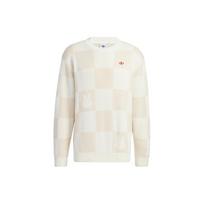 Adidas Originals Trefoil X Miffy Collaboration Series Checkerboard Detail Crew Neck Sweatshirt Unisex Tops White HY7272 L