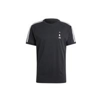 Adidas Originals X Mickey Mouse Embroidered Logo Print Three-Stripe Sport Crew Neck Vintage Short Sleeve T-Shirt Men Tops Black IY2272 XL